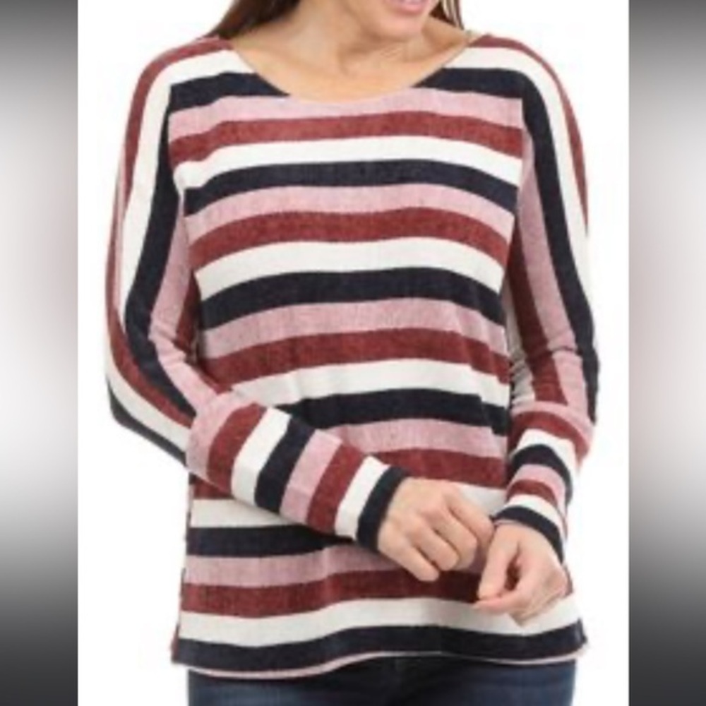 Chenault Striped Sweater Women’s Sz XL